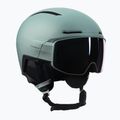 Casco da sci Salomon Driver Prime Sigma Plus ferro battuto/argento rosa/blu cielo
