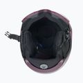 Casco da sci Salomon Driver Pro Sigma degustazione vino/rosa argento 5