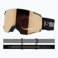 Salomon S/View occhiali da sci nero/flash tonic arancione 6