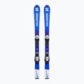 Sci da discesa per bambini Salomon S/Race M Jr. + attacchi L6 race blu/bianco