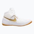 Scarpe da wrestling Nike Fury bianco/oro metallizzato