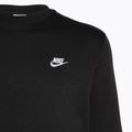 Felpa da uomo Nike Sportswear Club Fleece Crew nero/bianco 3