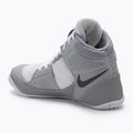 Scarpe da wrestling Nike Fury bianco/grigio 3