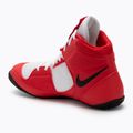 Scarpe da wrestling Nike Fury university red/white/black 3