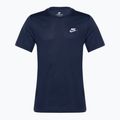 Maglietta Nike Sportswear Club uomo nero midnight navy/bianco