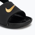 Ciabatte per bambini Nike Coffee black/metallic gold 7