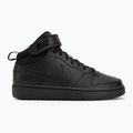 Scarpe per bambini Nike Court Borough Mid 2 black/black/black 2