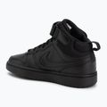 Scarpe per bambini Nike Court Borough Mid 2 black/black/black 3