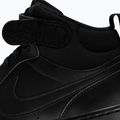 Scarpe per bambini Nike Court Borough Mid 2 black/black/black 8