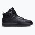 Scarpe per bambini Nike Court Borough Mid 2 black/black/black
