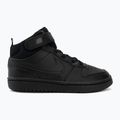 Scarpe per bambini Nike Court Borough Mid 2 black/black/black 2