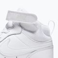 Scarpe per bambini Nike Court Borough Mid 2 white/white/white 5