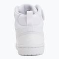 Scarpe per bambini Nike Court Borough Mid 2 white/white/white 6