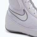 Scarpe da boxe Nike Machomai bianco/grigio lupo 8