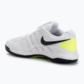 Scarpe da tennis junior Nike Court Vapor X Jr white/volt/black 3