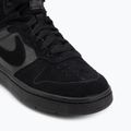 Scarpe da bambino Nike Court Borough Mid 2 black/black/black 7