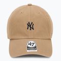 47 Brand MLB New York Yankees Base Runner cap CLEAN UP khaki 2