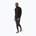 Felpa termica da uomo Smartwool Merino 250 Baselayer 1/4 Zip Boxed nero 2