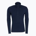 Uomo Smartwool Merino 250 Baselayer 1/4 Zip boxed thermal longsleeve deep navy