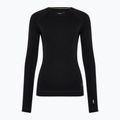 Smartwool Merino 250 Baselayer Crew da donna in scatola manica lunga termica nera 3