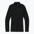 Smartwool Merino 250 Baselayer Donna 1/4 Zip boxed thermal longsleeve nero