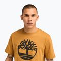 Camicia da uomo Timberland Kennebec Tree Logo per stivali di grano 4