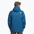 Giacca da pioggia da uomo The North Face Quest banff blu nero heather 4