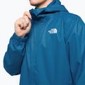 Giacca da pioggia da uomo The North Face Quest banff blu nero heather 5