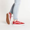 Scarpe Vans UA Old Skool rosso corsa/bianco autentico 2