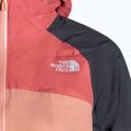 Giacca antipioggia da donna The North Face Stratos rosa 12