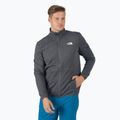 Felpa trekking da uomo The North Face Quest FZ grigio vanadis