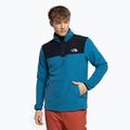 Felpa da trekking da uomo The North Face Homesafe Snap Neck banff blue/aviator navy