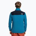 Felpa da trekking da uomo The North Face Homesafe Snap Neck banff blue/aviator navy 4