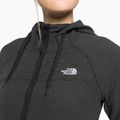 Felpa da trekking da donna The North Face Homesafe Full Zip Fleece Hoodie a righe nere 5