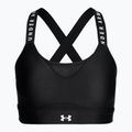 Reggiseno fitness Under Armour Infinity High nero/nero/bianco 3