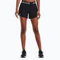 Pantaloncini da allenamento Under Armour Play Up 5 In da donna nero/nero/bianco