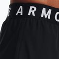 Pantaloncini da allenamento Under Armour Play Up 5 In da donna nero/nero/bianco 4