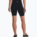 Pantaloncini da allenamento Under Armour Meridian Bike donna nero/argento metallico 2