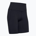 Pantaloncini da allenamento Under Armour Meridian Bike donna nero/argento metallico 3