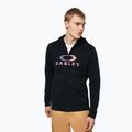 Felpa Oakley Bark 2.0 Hoodie FZ nero/bandiera americana da uomo 4
