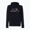 Felpa Oakley Bark 2.0 Hoodie FZ nero/bandiera americana da uomo 7