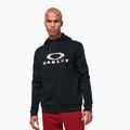 Felpa con cappuccio Oakley Bark 2.0 FZ nero/bianco da uomo