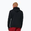 Felpa con cappuccio Oakley Bark 2.0 FZ nero/bianco da uomo 3