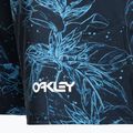 Pantaloncini da bagno Oakley Ohana Floral 20" da uomo con rana a fiori blu 7