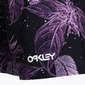 Pantaloncini da bagno Oakley Retro Split 21 da uomo con fiori e strisce viola 3