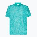 Polo Oakley Contender Print light emerald da uomo 7