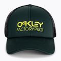 Oakley Factory Pilot Trucker, berretto da baseball da uomo verde scuro 4