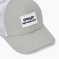 Berretto da baseball da uomo Oakley B1B Hdo Patch Trucker stone gray 3