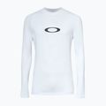 Oakley Ellipse Rashguard da uomo a maniche lunghe per il nuoto, bianco 2