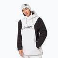 Giacca da snowboard isolata Oakley TNP TBT Uomo Anorak bianco/nero